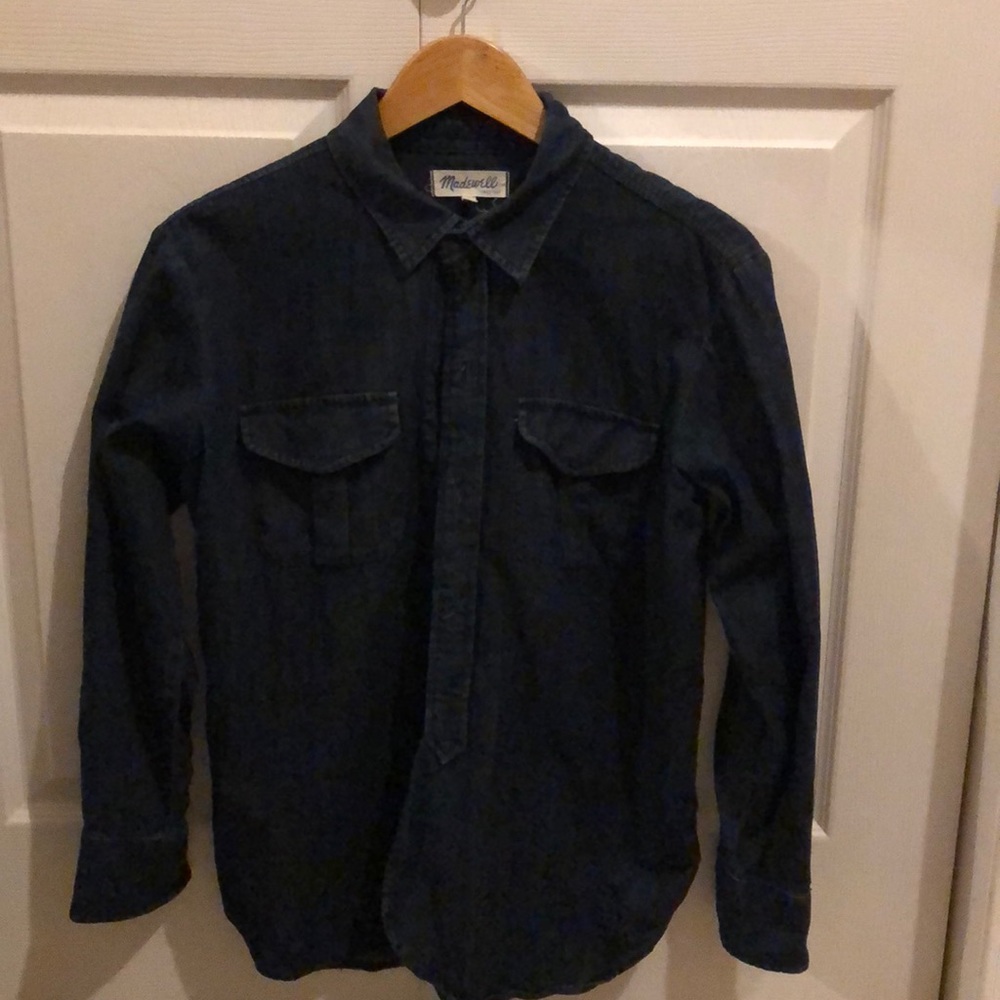 Madewell denim pullover
